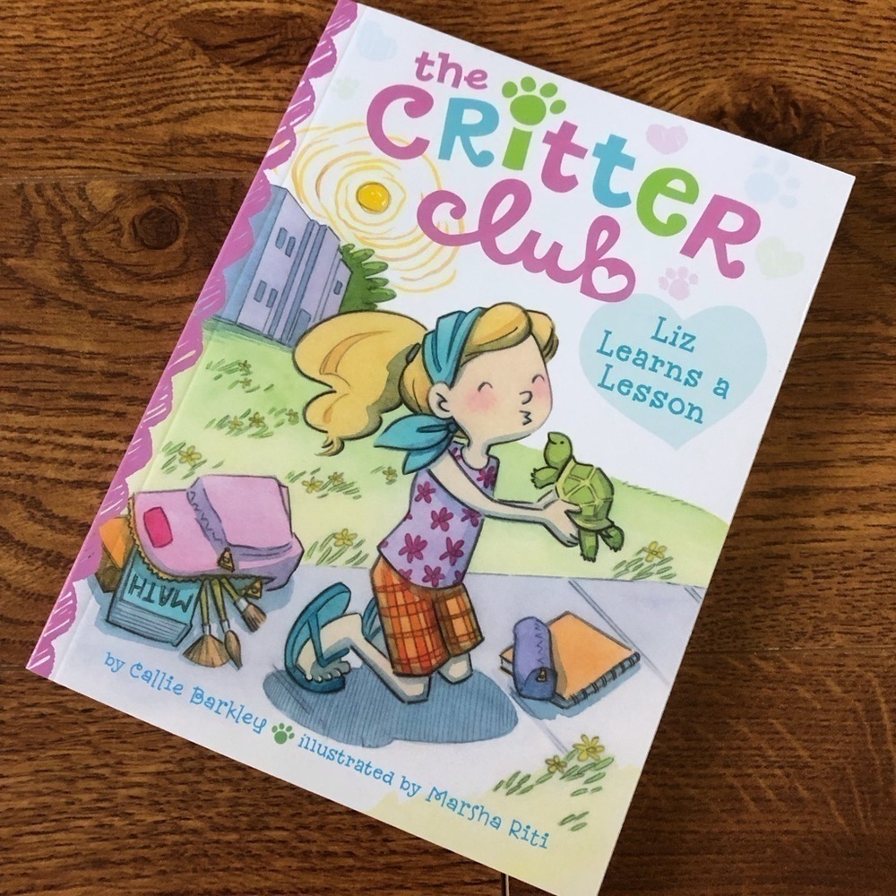 The Critter Club: Liz Learns a Lesson by: Callie Barkley paperback book